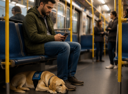 Public Transit & Your Service Dog: TSA, Amtrak, Metro, and Local Rules