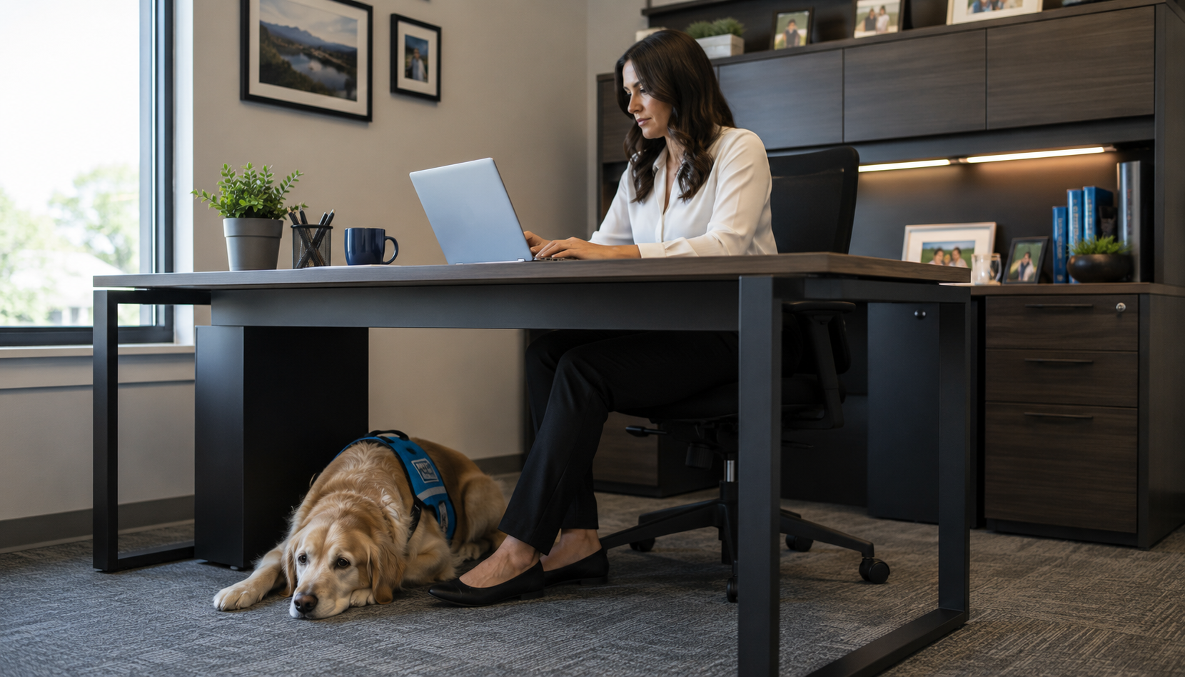 How I Stopped Hiding My Disability at Work With My Service Dog