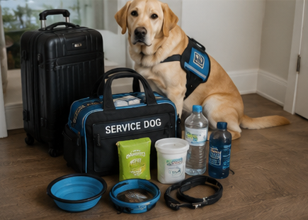 Service Dog Travel Kit: What to Pack for Any State